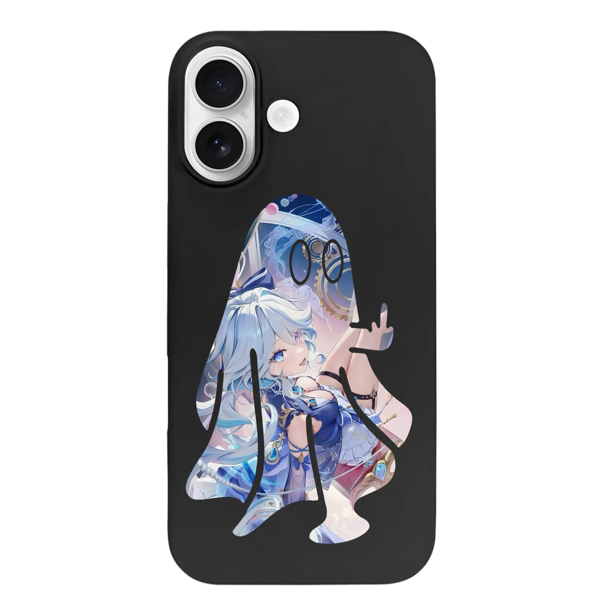 原 神 グッズ フリーナ - iPhone 17 シリーズ シリコンケース 薄型 耐衝撃 指紋防止 ソフトタッチカバー 精密フィット 傷防止 保護ケース iPhone 17/17 Air/17 Pro/17 Pro Max 対応